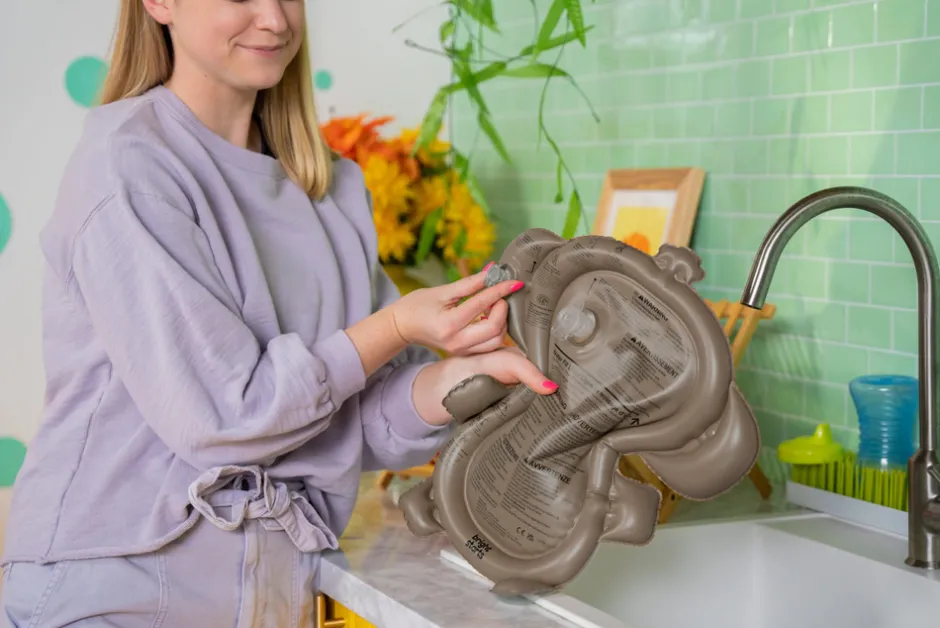 Hot Hungry Monkey Aktivitetsmåtte med vand Aktivitetslegetøj