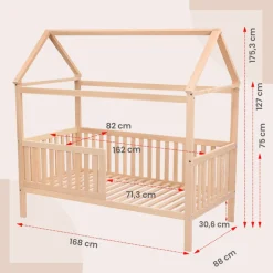 Best Husseng 80x160 Børn Juniorsenge