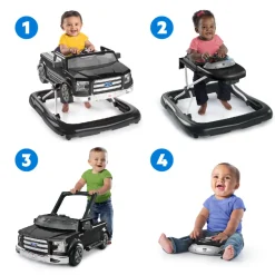 New 4-i-1 Gåvogn, Ways to Play Walker - Ford F-150 Gåvogne & Aktivitetsborde