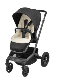 Outlet 2-i-1 kørepose - Twillic Black Køreposer