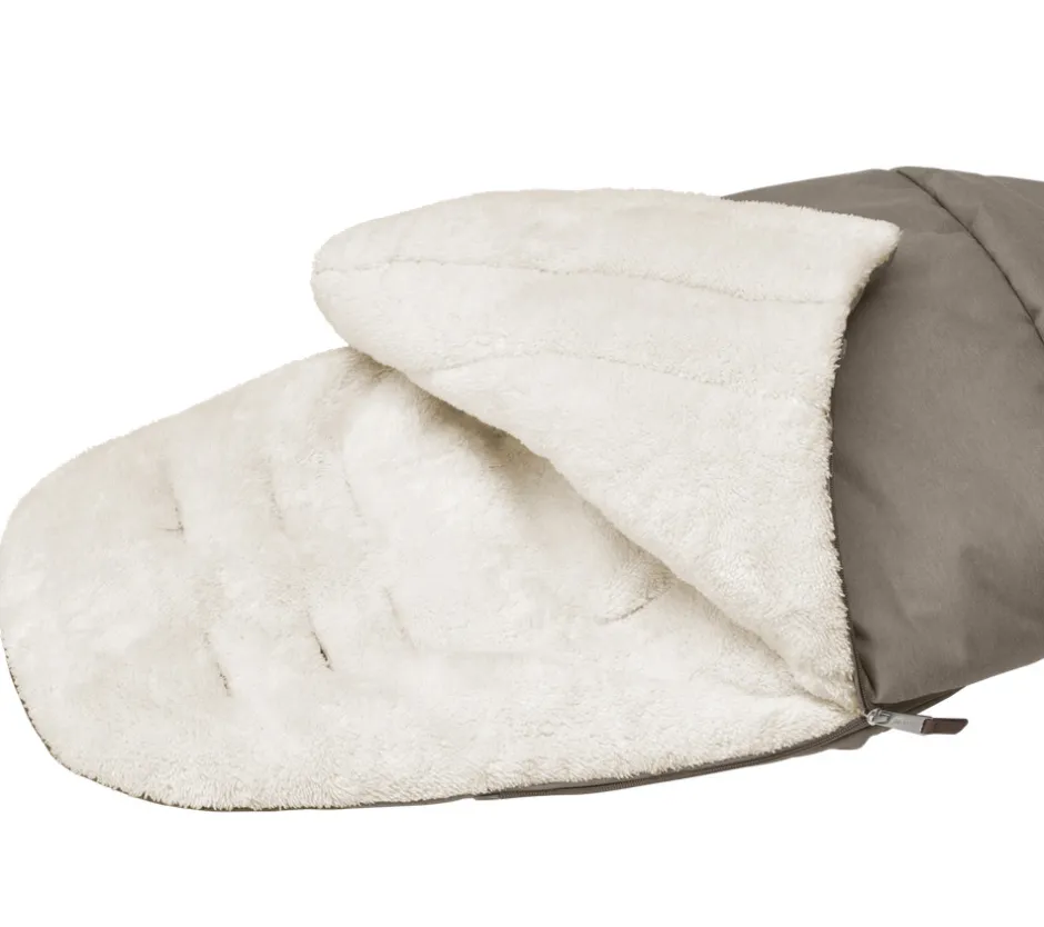 Discount 2-i-1 kørepose - Twillic Truffle Køreposer