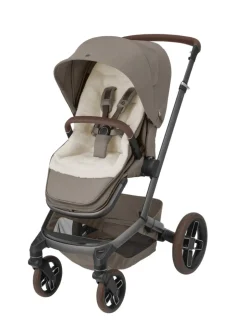 Discount 2-i-1 kørepose - Twillic Truffle Køreposer