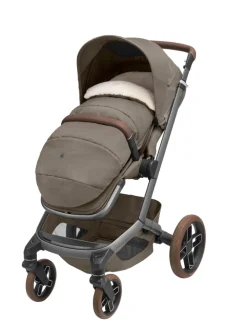 Discount 2-i-1 kørepose - Twillic Truffle Køreposer