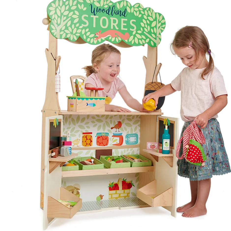 Best 2i1 teater og købmandsbod Køkkenleg