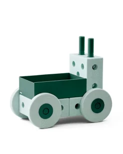 Outlet 3-in-1 Baby Walker Ocean Mint / Forest Green Store Byggesæt|Tumlemøbler