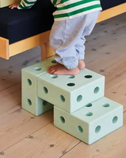 Outlet 3-in-1 Baby Walker Ocean Mint / Forest Green Store Byggesæt|Tumlemøbler