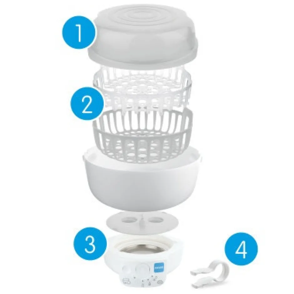 Discount 6in1 sterilisator & flaske varmer Tilberedning & Rengøring