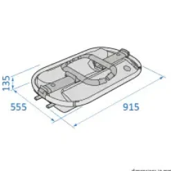 Iora air - Beyond Graphite Børn Side By Side Senge