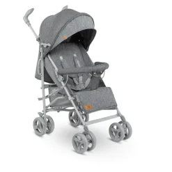 Best Irma klapvogn - grey/dark grey Rejseklapvogne