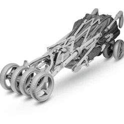 Best Irma klapvogn - grey/dark grey Rejseklapvogne