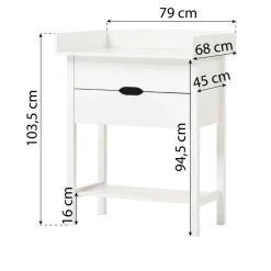 New Isabella Puslereol - hvid Børn Pusleborde|Pusleborde