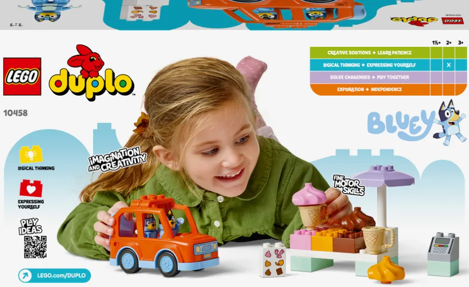 Outlet Is-udflugt med Bluey 10458 Lego
