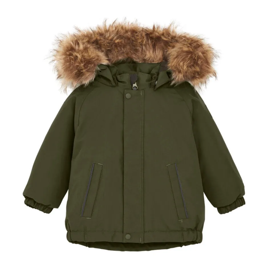 Discount Jakke m. Fake Fur - Grape Leaf Vinterjakker & Bukser