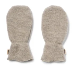 Best Jay Uld Fleece Luffer - Khaki melange Luffer & Vanter|Uldhuer, Uldvanter & Uldfutter