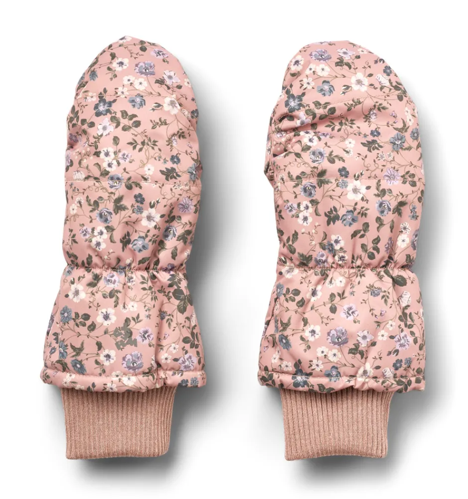 Outlet Jazz Puffer Handsker - Rose powder flowers Luffer & Vanter
