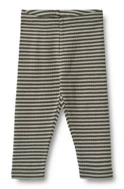 Hot Jules Jersey Leggings - Winter forest stripe Leggings