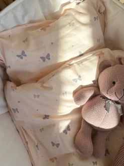 Clearance Junior Sengetøj - Butterfly 100x140 cm Børn Sengetøj