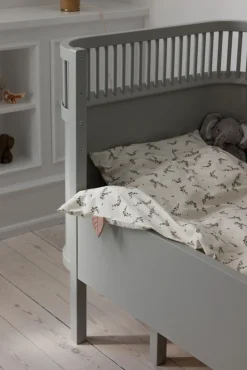 Best Junior sengetøj, powder blossom, beige 140x100 Børn Sengetøj