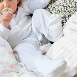 Clearance Junior sengetøj, Unicorn Rose/Beige 100x140 cm Børn Sengetøj