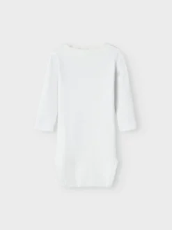 Discount Kab langærmet body - Bright white Bodystocking Langærmet