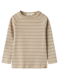 Hot Kail langærmet slim top - PURE CASHMERE Bluser