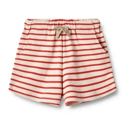 New Kalle jersey shorts - red stripe Shorts