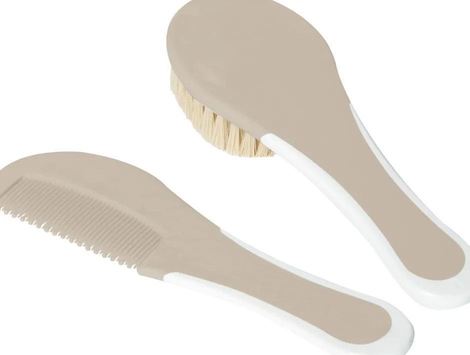 Discount Kam & Børste - taupe Plejeartikler Til Baby