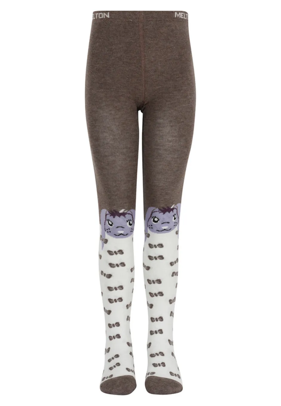 New Kanin strømpebukser - Denver Melange Strømpebukser