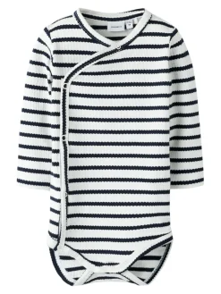 Sale Kattie Langærmet Wrap Body - Cloud Dancer Bodystocking M. Skrålukning