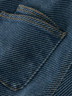 Clearance Keifer Loose Denim Jeans - Denim Blue Bukser