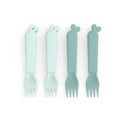 Kiddish gafler 4 stk. Raffi - blå Bestik