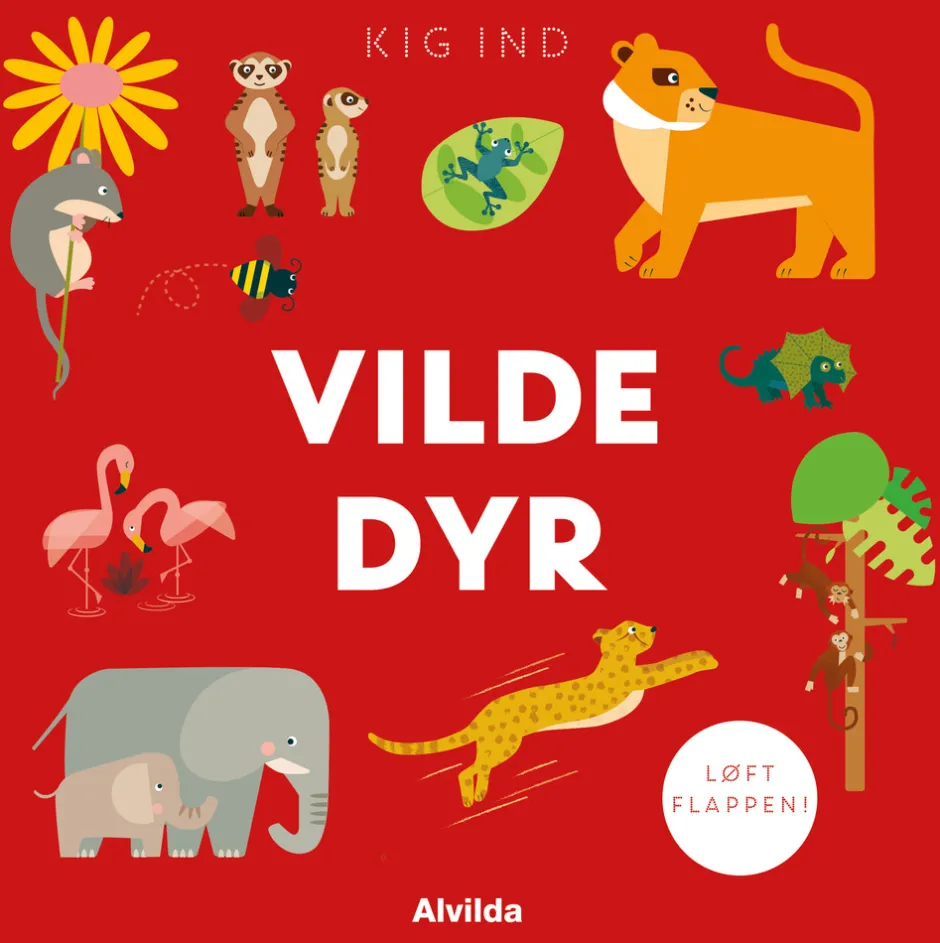 Sale Kig ind - Vilde dyr Findebøger