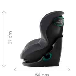 Online King pro - space black Autostole 76-150 Cm (15 Mdr.-12 År)