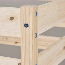 Hot Køjeseng inkl. bund, Eco comfort 70x160 cm. - Natur Børn Juniorsenge