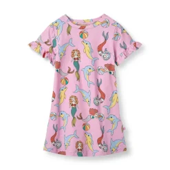 Hot Kjole kortærmet - Pink lavender Kjoler