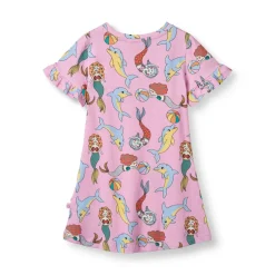 Hot Kjole kortærmet - Pink lavender Kjoler