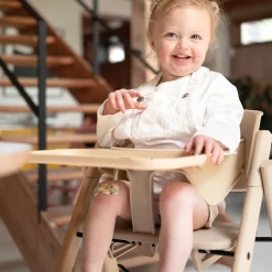 Discount Klapp Bøjle & Bakke - Desert Sand Børn Tilbehør Til Højstole