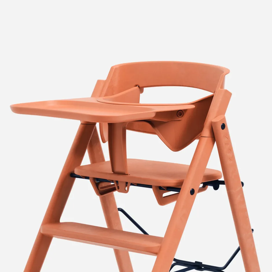 Discount Klapp Bøjle & Bakke - Terracotta Pink Børn Tilbehør Til Højstole