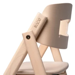 Best Klapp højstol foldbar - bøg natur Børn Højstole Uden Tilbehør