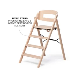 Best Klapp højstol foldbar - bøg natur Børn Højstole Uden Tilbehør