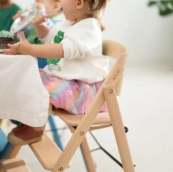 Best Klapp højstol foldbar - bøg natur Børn Højstole Uden Tilbehør