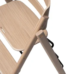 Clearance Klapp højstol foldbar - eg natur Børn Højstole Uden Tilbehør