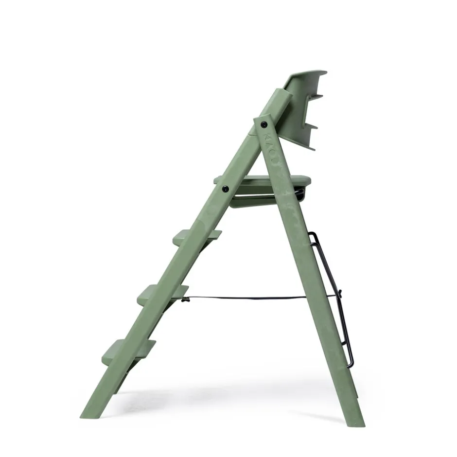 Sale Klapp højstol foldbar - Genbrugsplast, grøn Børn Højstole Uden Tilbehør