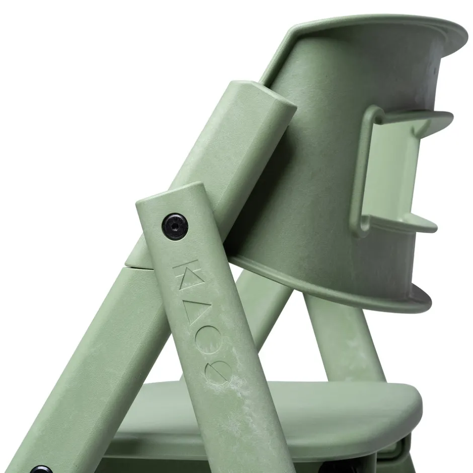 Sale Klapp højstol foldbar - Genbrugsplast, grøn Børn Højstole Uden Tilbehør