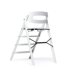 Sale Klapp højstol foldbar bøg inkl. pude - hvid Børn Højstole Med Tilbehør