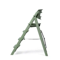 Klapp højstol foldbar genbrugsplast inkl. pude - grøn Børn Højstole Med Tilbehør