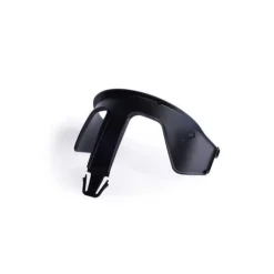 New Klapp højstol foldbar genbrugsplast inkl. bøjle og bakke - sort Børn Højstole Med Tilbehør