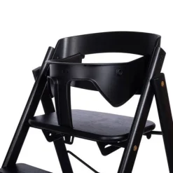 Online Klapp højstol foldbar genbrugsplast inkl. bøjle - sort Børn Højstole Med Tilbehør