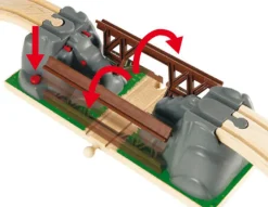 Outlet Kollapsende bro - FSC® Togbaner & Tog