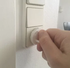 New Kontaktsikring, 12 stk. i æske, Hvid Sikkerhed I Hjemmet